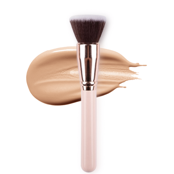 Large Flat Top Foundation Brush - Premium Makeup Brush for Liquid, Cream, and Powder - Buffing, Blending, and Face